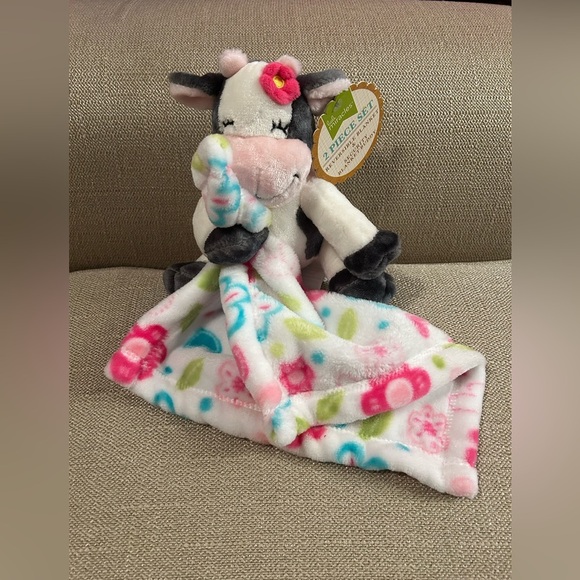 Little Miracles Other - Little Miracle's 2 Piece Reversible Blanket & Security Blanket Buddy